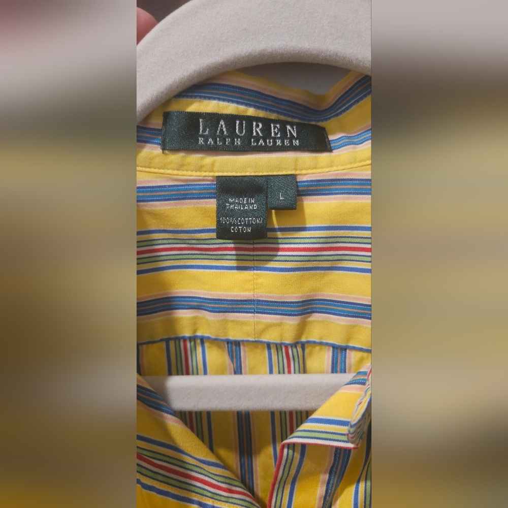 Lauren Ralph Lauren Striped Shirt - Picture 3 of 5